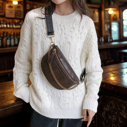 Petit Sac Banane Bandoulière en Cuir | Alix