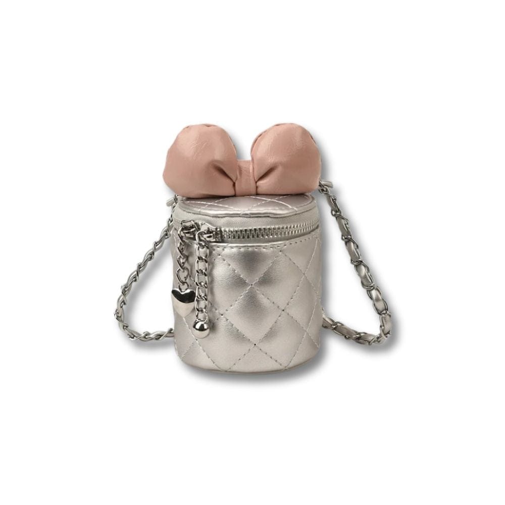 Petit Sac en Cuir pour Fille | Nina Argent