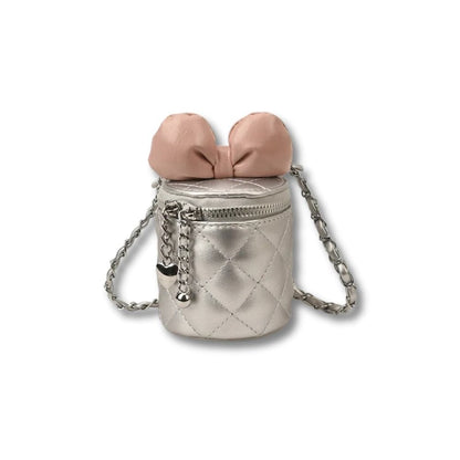 Petit Sac en Cuir pour Fille | Nina Argent