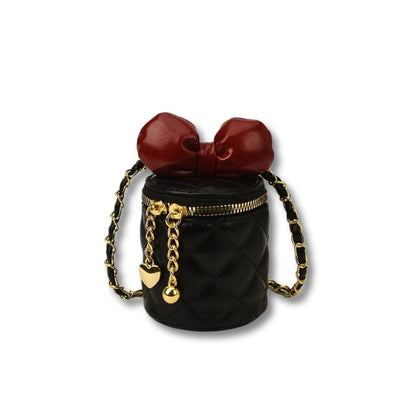 Petit Sac en Cuir pour Fille | Nina Noir