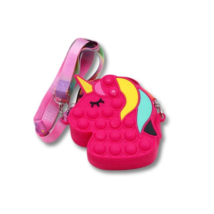 Petit Sac Pop It | Nouna Licorne Rose