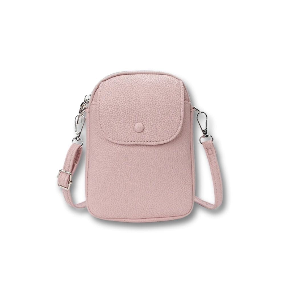 Petit Sac Sacoche à Bandoulière Femme | Naïa Rose / cuir
