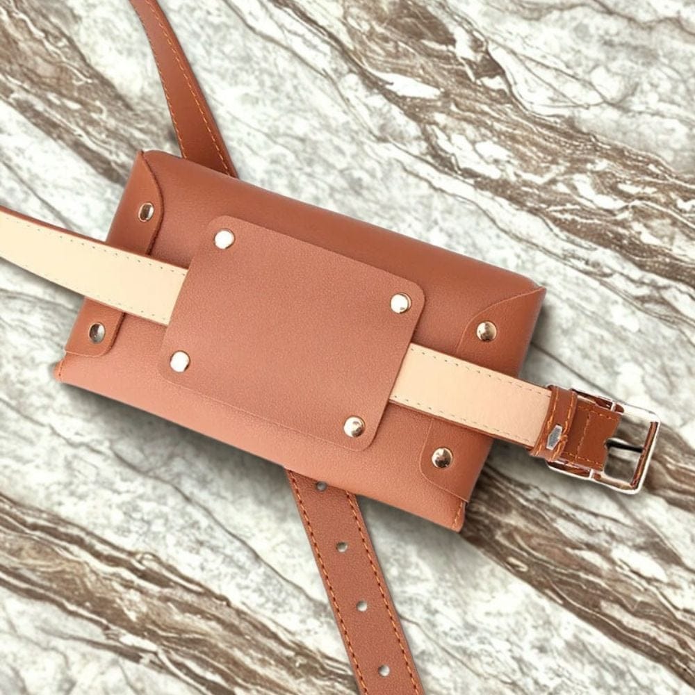 Petite Banane en Cuir Femme | Célia