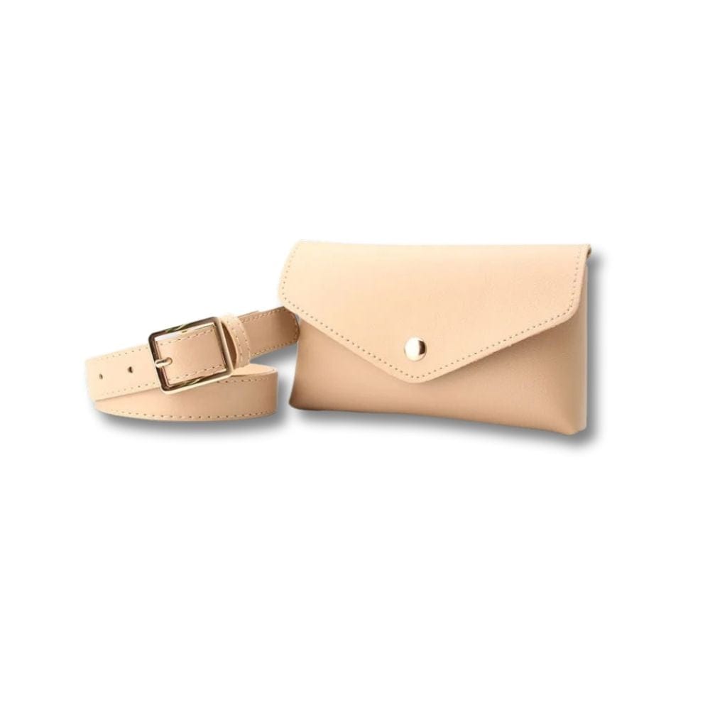 Petite Banane en Cuir Femme | Célia White