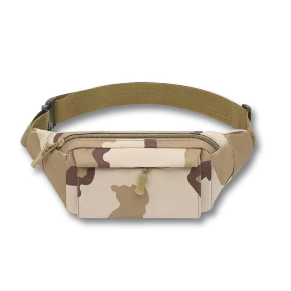 Petite Sacoche Banane Militaire | Adar Camouflage / Tissu