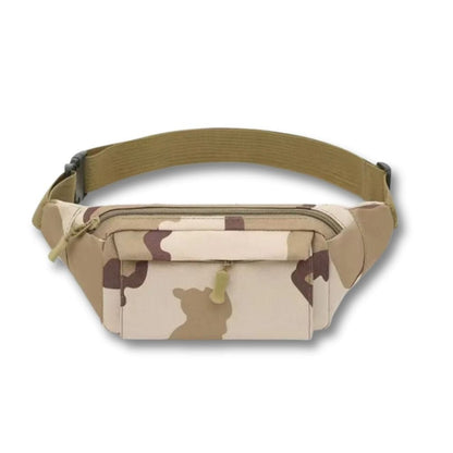 Petite Sacoche Banane Militaire | Adar Camouflage / Tissu