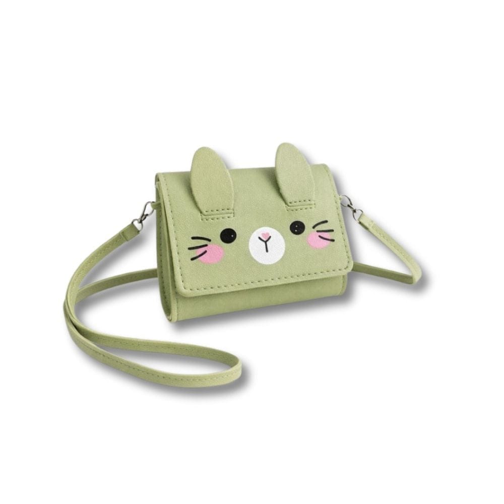 Petite Sacoche en Cuir Fille | Mara Vert