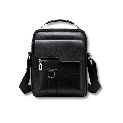 Petite Sacoche en Cuir Homme | Norvik Noir