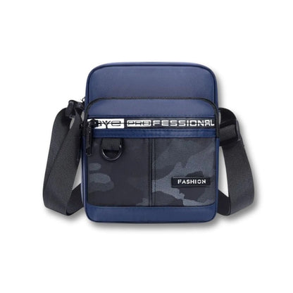 Petite Sacoche garçon Militaire | Irven Blue Vertical / Nylon
