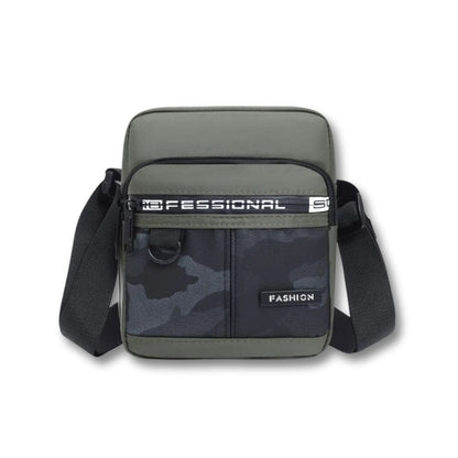 Petite Sacoche garçon Militaire | Irven Green Vertical / Nylon