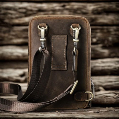 Petite Sacoche Homme Cuir | Erynd Café