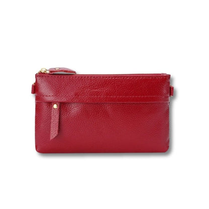 Pochette à Bandoulière Femme | Ylena Rouge foncé