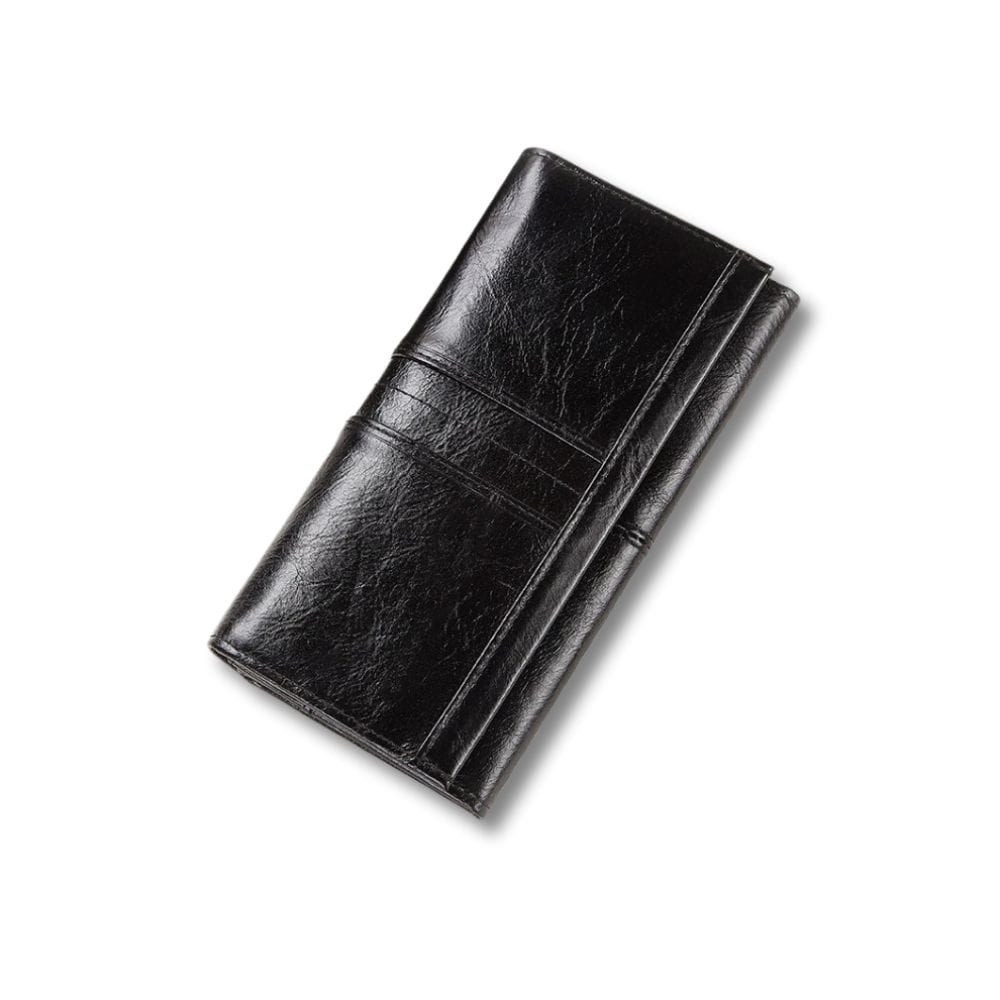 Pochette en Cuir Femme | Aléa Noir