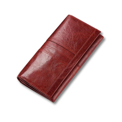 Pochette en Cuir Femme | Aléa Rouge