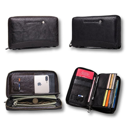 Pochette Pour Homme en Cuir | Lino