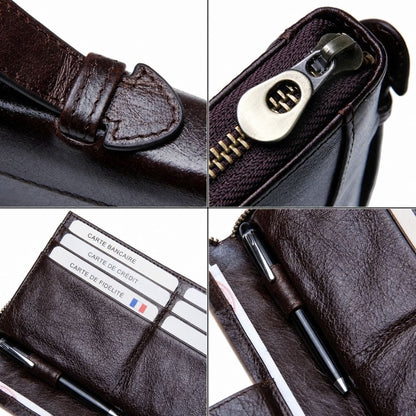 Pochette Pour Homme en Cuir | Lino
