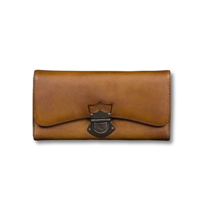 Pochette Vintage Femme l Léora Brun