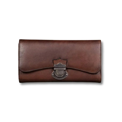 Pochette Vintage Femme l Léora Chocolat