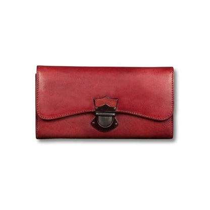Pochette Vintage Femme l Léora Rouge