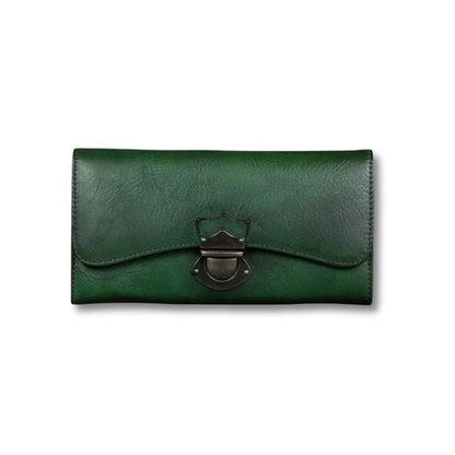 Pochette Vintage Femme l Léora Vert