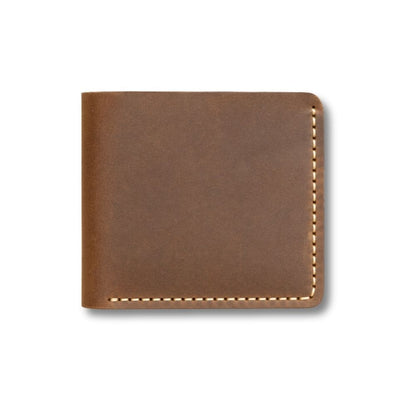 Porte Carte en Cuir pour Homme | Nox Marron horizontal