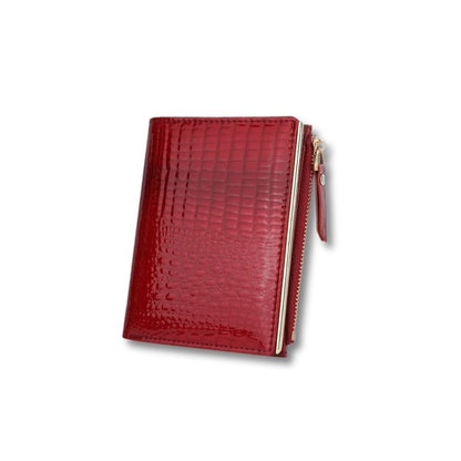 Porte Carte et Porte Monnaie Femme | Elvia Rouge