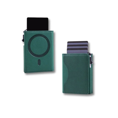 Porte Carte Magnétique iPhone | Kora Vert