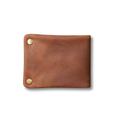 Porte Cartes en Cuir | Elyos Marron