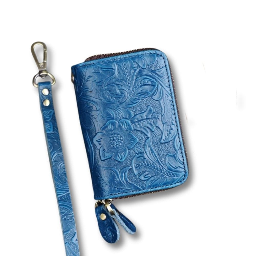 Porte Clé Porte Monnaie | Lyana Bleu