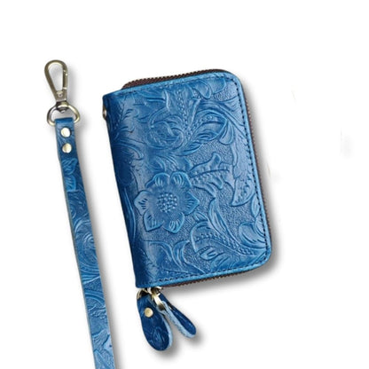 Porte Clé Porte Monnaie | Lyana Bleu