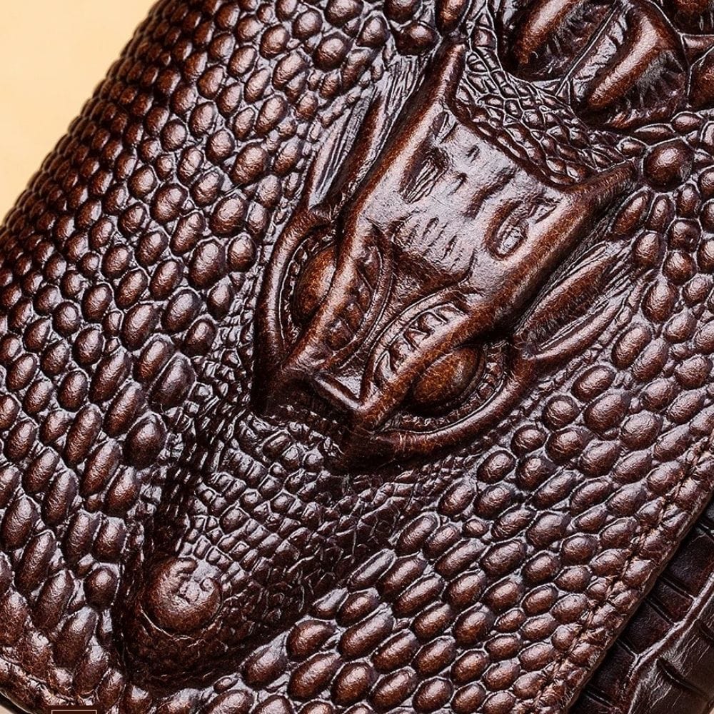 Porte Feuille Crocodile |  Riven