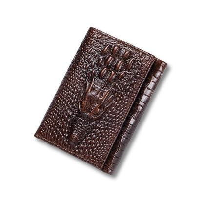 Porte Feuille Crocodile |  Riven Café