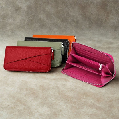 Porte Feuille Cuir Zippé | Nolia