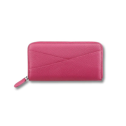 Porte Feuille Cuir Zippé | Nolia Rose