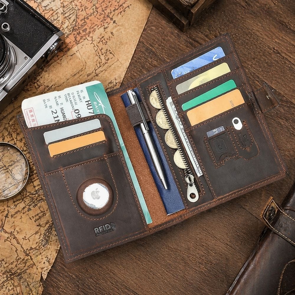 Porte feuille en cuir pour homme | Signature