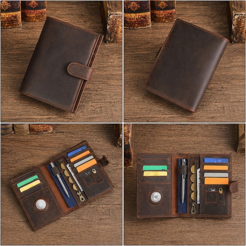 Porte feuille en cuir pour homme | Signature