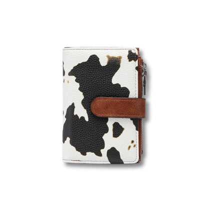 Porte Feuille Femme 3 Volets | Sora Cow Marron