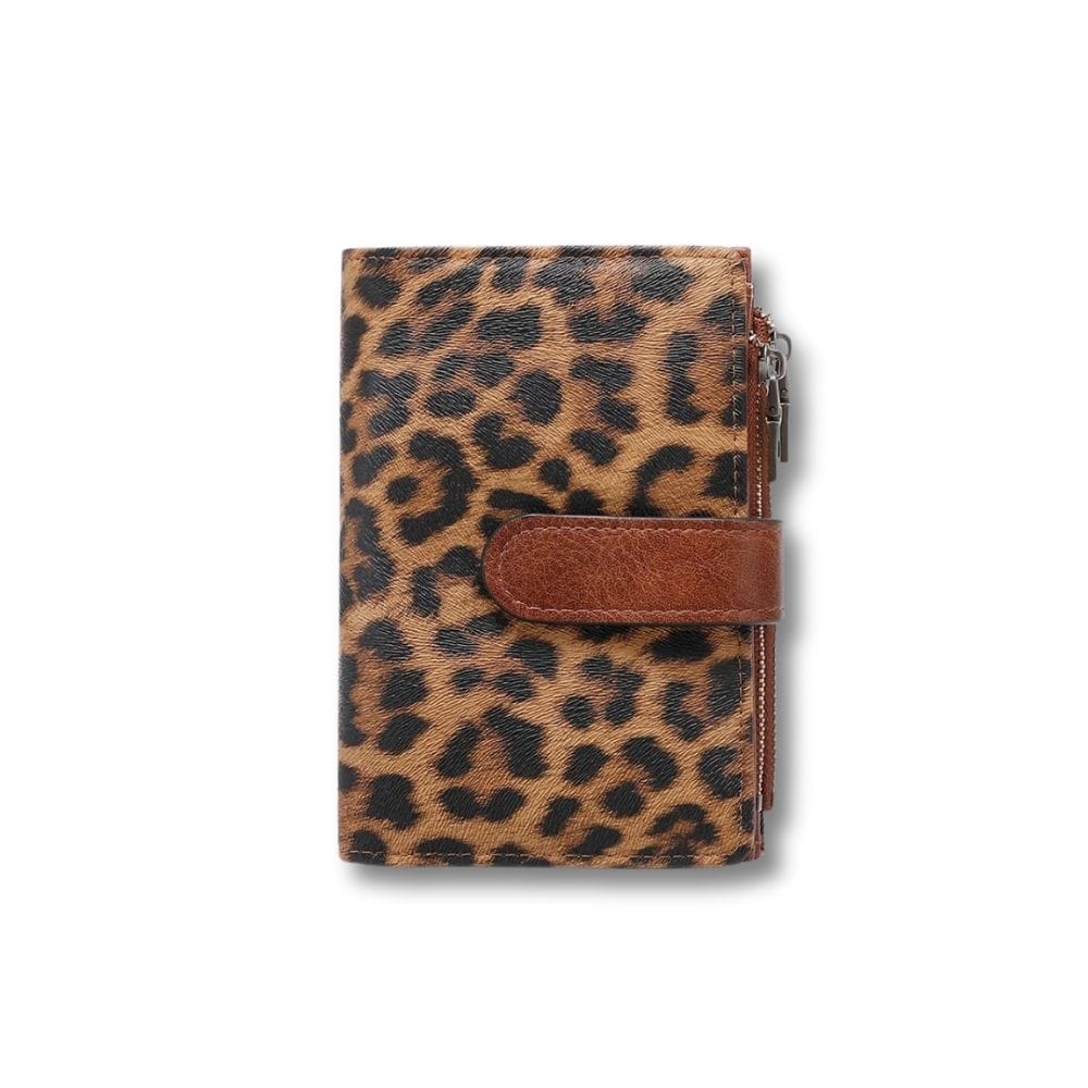Porte Feuille Femme 3 Volets | Sora Léopard