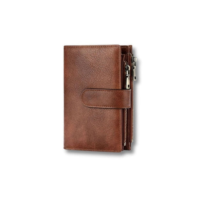 Porte Feuille Femme 3 Volets | Sora Marron