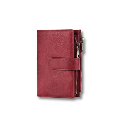 Porte Feuille Femme 3 Volets | Sora Rouge