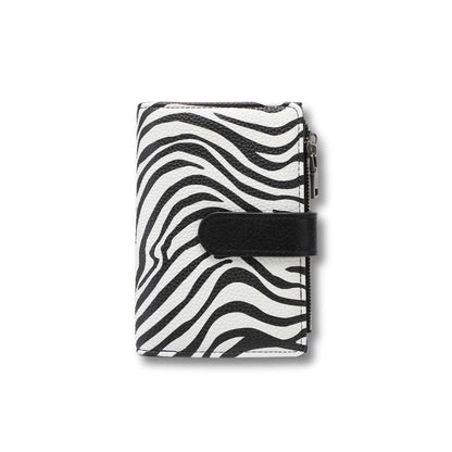 Porte Feuille Femme 3 Volets | Sora Zebré