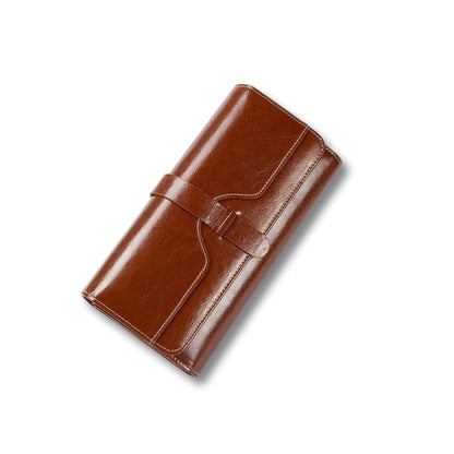 Porte Feuille Femme Cuir | Elora Café