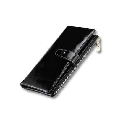 Porte Feuille Femme Grand | Avelia Noir