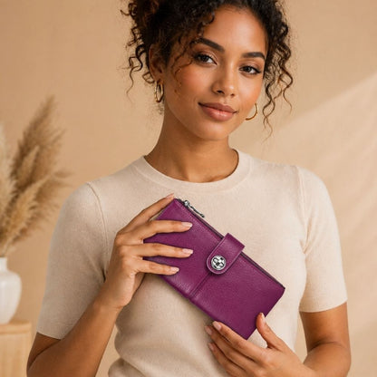 Porte Feuille Femme Long | Mila