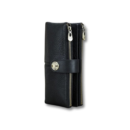 Porte Feuille Femme Long | Mila Noir