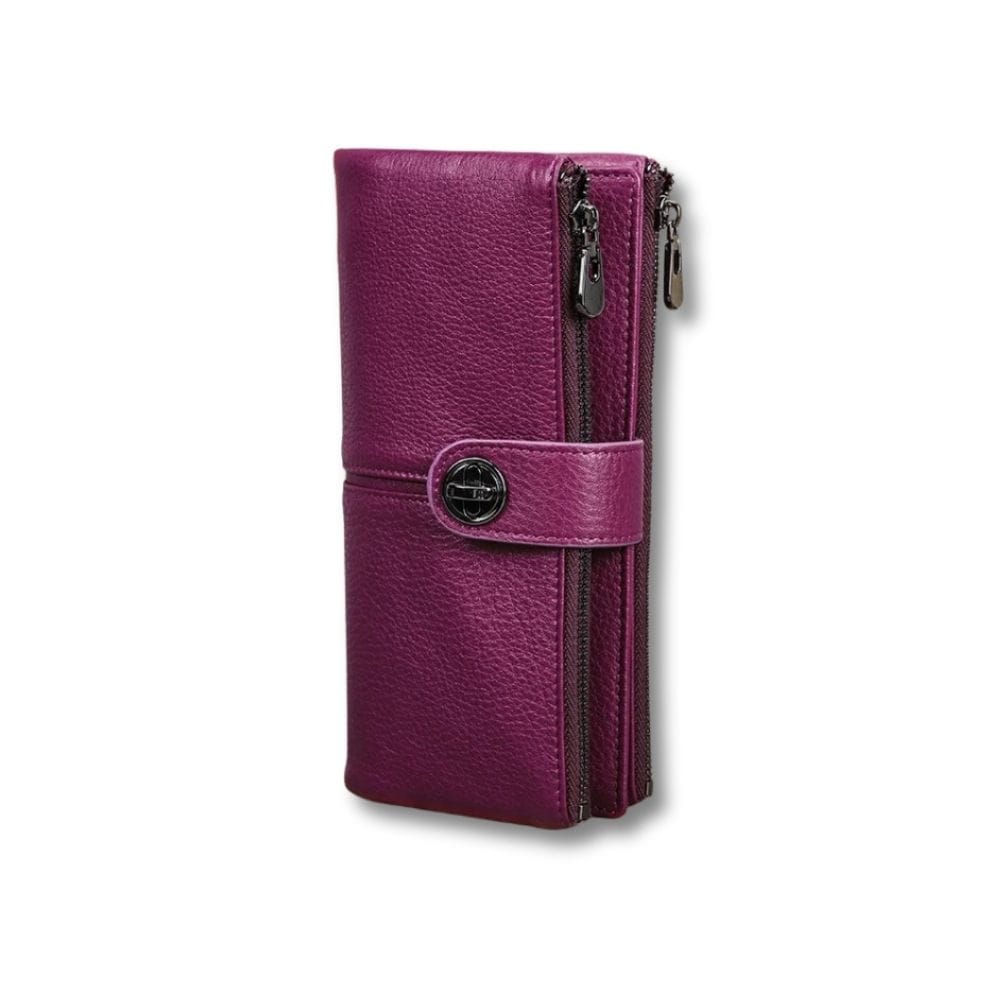 Porte Feuille Femme Long | Mila Violet
