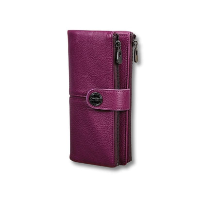 Porte Feuille Femme Long | Mila Violet