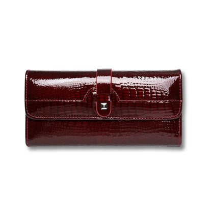 Porte Feuille Femme Original | Lunéa Rouge foncé