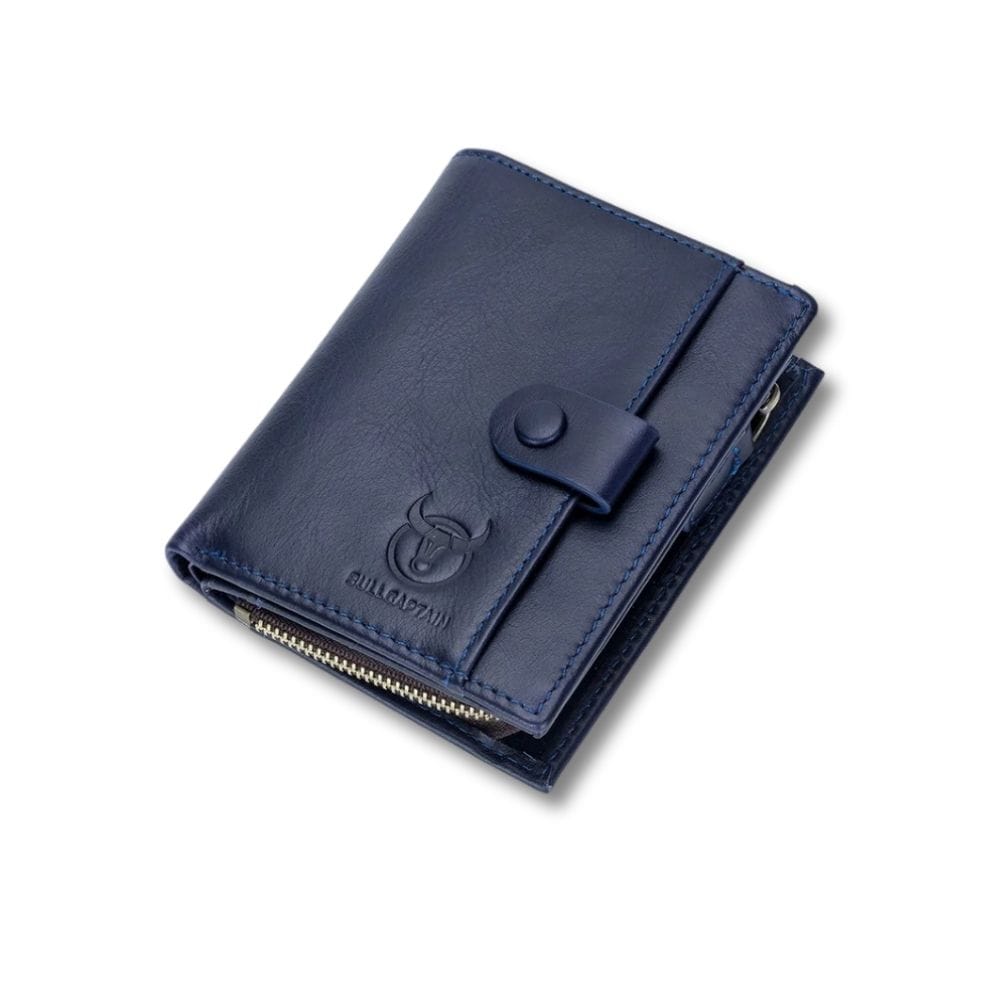 Porte Feuille Homme Bleu Marine | Kelyo Bleu