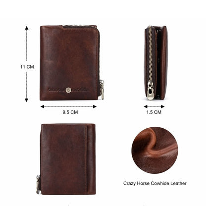 Porte feuille homme cuir marron | Daro Café